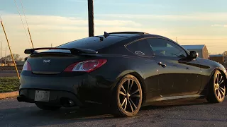 Genesis Coupe 3.8 Straight Pipe