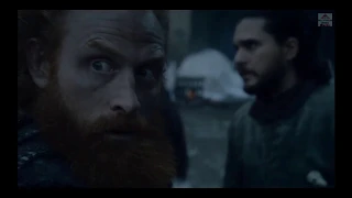 Tormund cant stop flirting Brienne of Tarth | Game of Thrones |  S8 E2