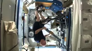 Working Out Aboard the Space Station