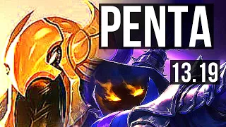 AZIR vs VEIGAR (MID) | Penta, 5.5M mastery, 7 solo kills, 17/2/5, 1100+ games | BR Master | 13.19