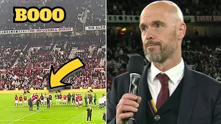 Erik ten Hag Booed At Old Trafford After Man United's 3-2 Win vs Newcastle United