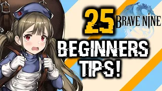 20 Beginners Tips + Mistakes To Avoid In Brave Nine!