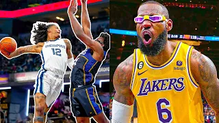 NBA "ALL Poster Dunks of The 2023 NBA Season" MOMENTS