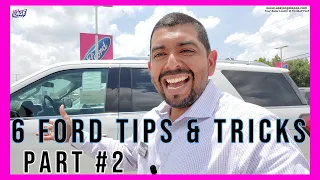 6 Ford tips and tricks you probably don't know- PART #2  🔥🔥🔥
