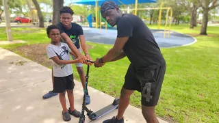 MEAN Teen BULLIES Kids for His SCOOTER, What Happens is Shocking
