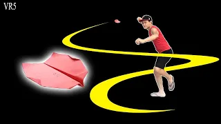 Kağıttan Boomerang Uçak Yapımı 5 | Bumerang kağıt uçakları yapma | origami Airplane
