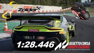 Zolder - HOT LAP  1:28.446 | AGGRESSIVE SETUP | Aston Martin V8 GT3