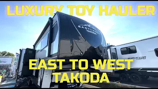 Best Luxury Toy hauler 5th Wheel from East to West