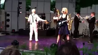 Wild Wild Life, David Byrne & St. Vincent, Meijer Gardens, July 7, 2013