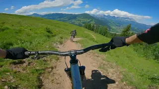 Parts of Fleckalm Trail in Kitzbühel | Follow Cam