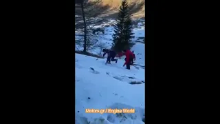 Adrien Fourmaux After Big Crash - Rallye Monte Carlo 2022