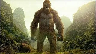 KONG: Skull Island (2017) - Kong Saves Giant Buffalo Scene HD