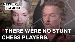 Queen's Gambit's Anya Taylor-Joy Is A Real Chess Master | The Netflix Afterparty