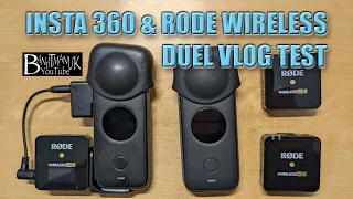 Two Insta 360's Two Bikes. How to get good duel audio using Rode Wireless Go 2 on a motorcycle Ride.