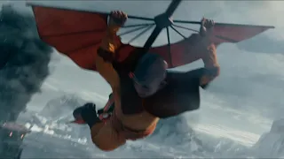 Aang Escape Zuko Ship Katara Saves Him Using Her Powers Scene Avatar The Last Air Bender Netflix