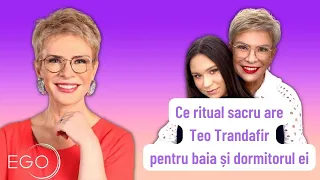 Teo Trandafir are un ritual care o ajută să se odihnească mai bine