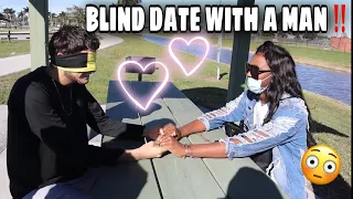 SET MY FRIEND UP ON A BLIND DATE WITH A MAN !!