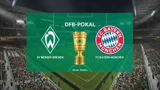 Werder Bremen vs Bayern Munich - 2018-19 DFB-Pokal Semi-final - PES 2019