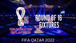 Match Schedule: FIFA World Cup Qatar 2022 Round of 16 Fixtures #football #fifaworldcup2022 #soccer