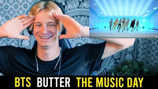 Producer Reacts to BTS - Butter @ THE MUSIC DAY (Live)