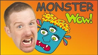 Monster for Children | Monster Song | English Stories and Songs for kids | Steve and Maggie