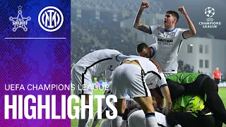 SHERIFF 1-3 INTER | HIGHLIGHTS | UEFA Champions League 2021/22 Matchday 04 ⚽⚫🔵