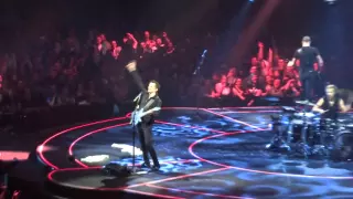 Muse "Hysteria" (Back In Black Riff Outro) Live Hydro Glasgow Mon 18th April 2016