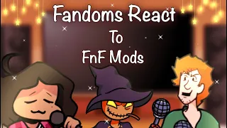 Fandoms React to FnF Mods || Shaggy, Zardy, and Sunday || GCRV || 3/??