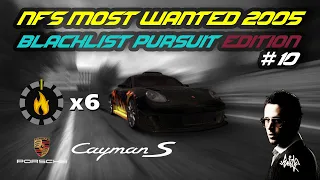 NFS MW 2005 - Blacklist #10 Extreme Pursuit - Porsche Cayman S [4k60FPS]