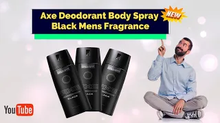 #AXE #Deodorant Body Spray #Black Mens Fragrance 150ml/5.07 Oz || LSSONLINEMART ❤