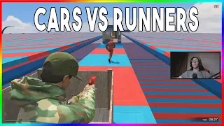 Cars VS Runners - NikaTMG got Trolled | GTA 5 Online ქართულად