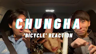 CHUNG HA 청하 'Bicycle' MV REACTION | GET OUTTA HER WAY