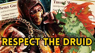 GET OVER HERE!! Low Level Druid Combo // Weird Things You Can Do In D&D #shorts