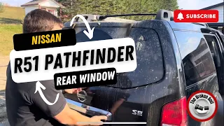 2008 Nissan Pathfinder - Rear glass and Liftgate won’t stay up - support strut replacement