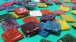 How to make colors mosaic out of cds - Make it Easy Recipes