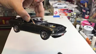 John Wick movie Scale Mustang