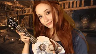 ASMR Bard Attempts to Win Your Friendship (You are a Witcher)(instrument tapping, soft singing)