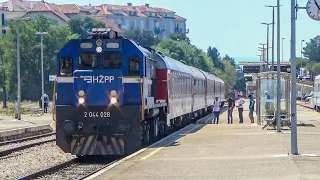 HŽPP 2044 (EMD GT22HW-2) /Passenger trains /Split and surrounding/ 2021-2022 Part.1