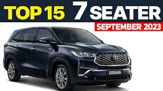 Top 15 Best Selling 7 Seater Cars in india September 2023 | 7 Seater Car in india