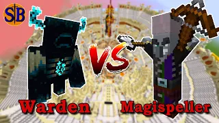 Warden vs Magispeller | Minecraft Mob Battle