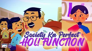 What Happens When This Cute Animated Family Celebrates Holi | Wholesome Animation Video | Holi Hai
