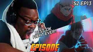 YUJI Vs CHOSO IS THE BEST FIGHT IN JJK HISTORY! | Jujutsu Kaisen Season 2 FULL Episode 13 Reaction