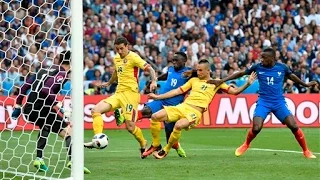 France 2-1 Romania – Highlights EURO2016 10-06-2016