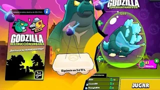 El nuevo modo (Godzilla destrucción urbana) #brawlstars