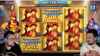 МАЗИК ПОКУПАЕТ БОНУСКУ В НОВОМ СЛОТЕ ROOSTER FURY