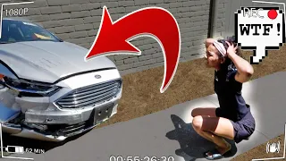 I CRASHED MY GIRLFRIEND'S BRAND NEW CAR!!