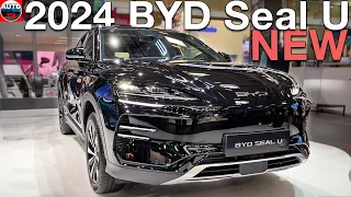 All NEW 2024 BYD Seal U - FIRST LOOK, interior, exterior (Compact EV SUV)