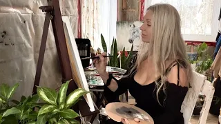 My Life as an Artist… My Painting from Start to Finish!