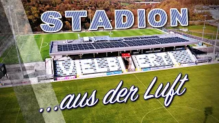 STADION VELBERT: NRWs neuster Ground / Stadien aus der Luft (Wuppertaler SV 2023)