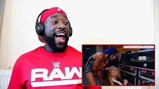 Sasha Banks ambushes Natalya during interview | RAW | REACTION